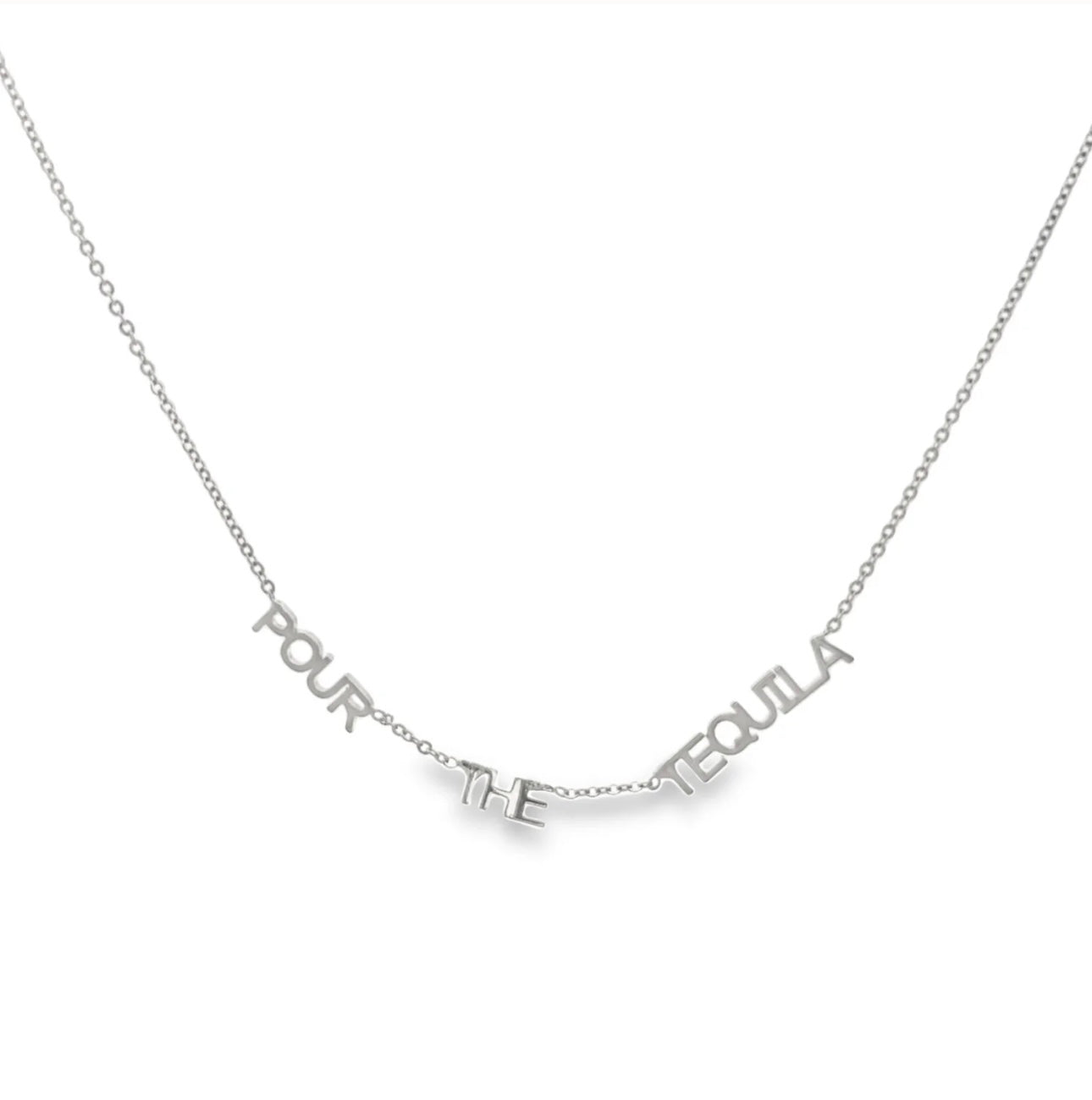 Pour Tequila Necklace
