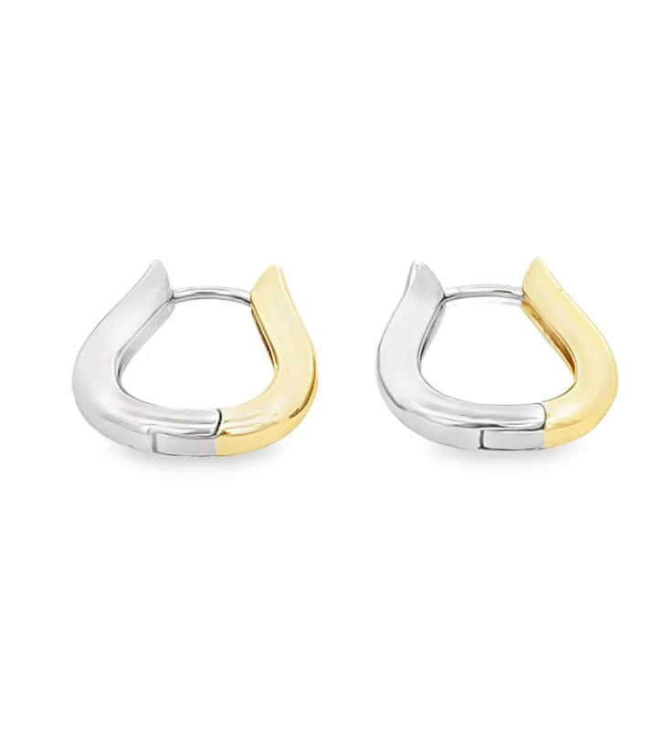 Two tone hoops