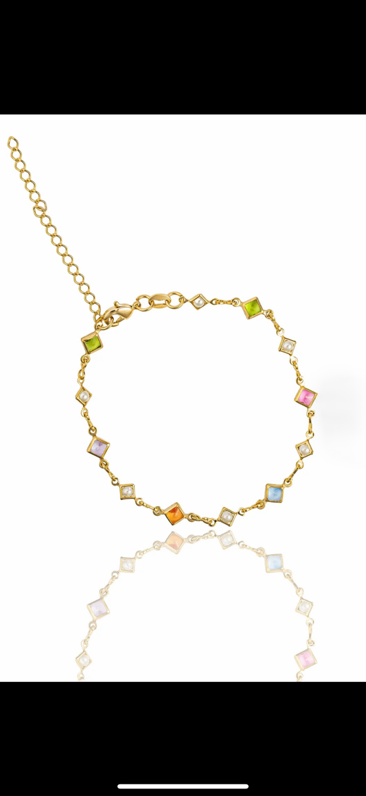 Infinity link bracelet