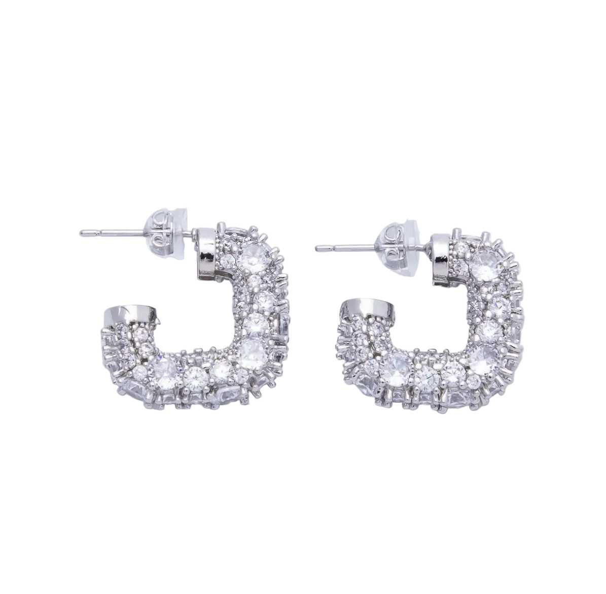 Silve Rodham Mini Hoops