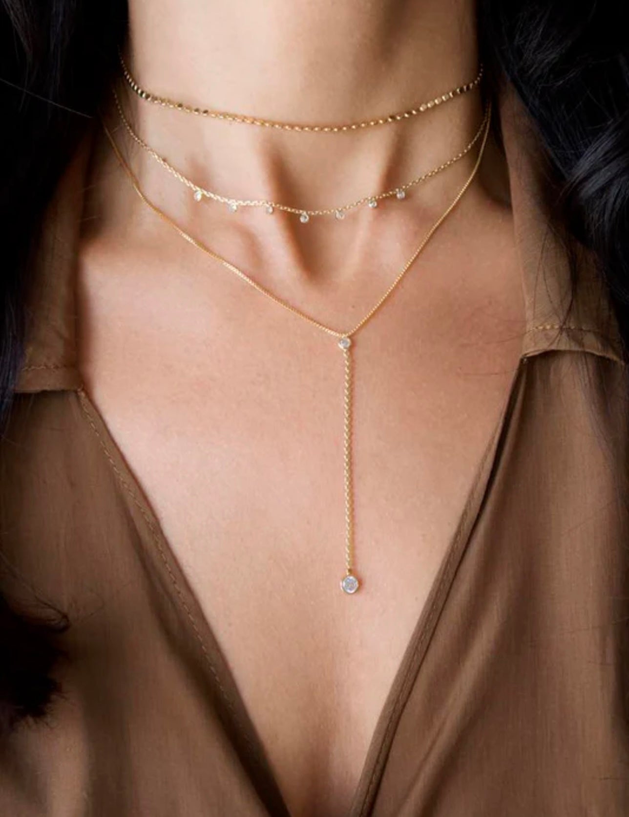 Dangle Choker Necklace