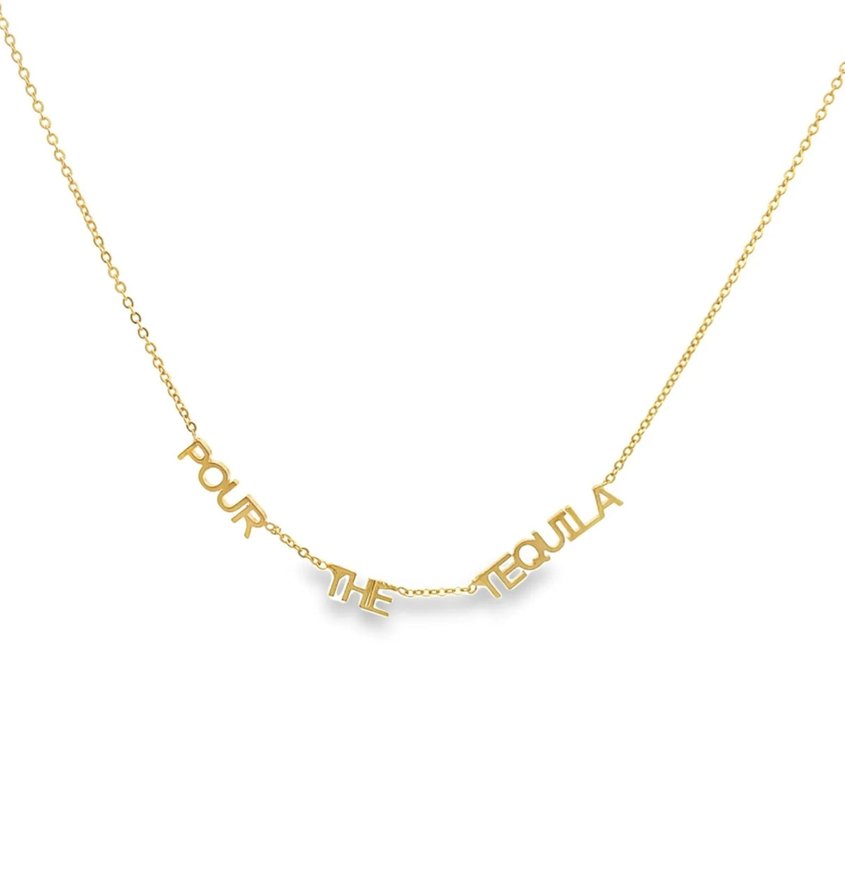 Pour Tequila Necklace