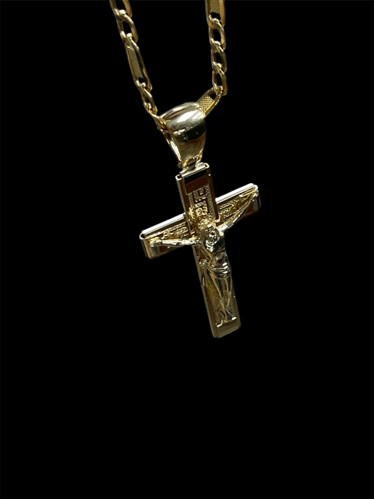 14K Gold Cross Pendant