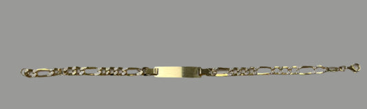 14K Gold Children's ID Bracelet